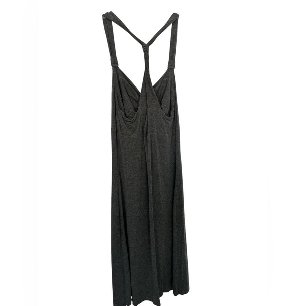 Dakini Gray Stretch Knit Athleisure Tank Dress NWOT - Picture 2 of 6